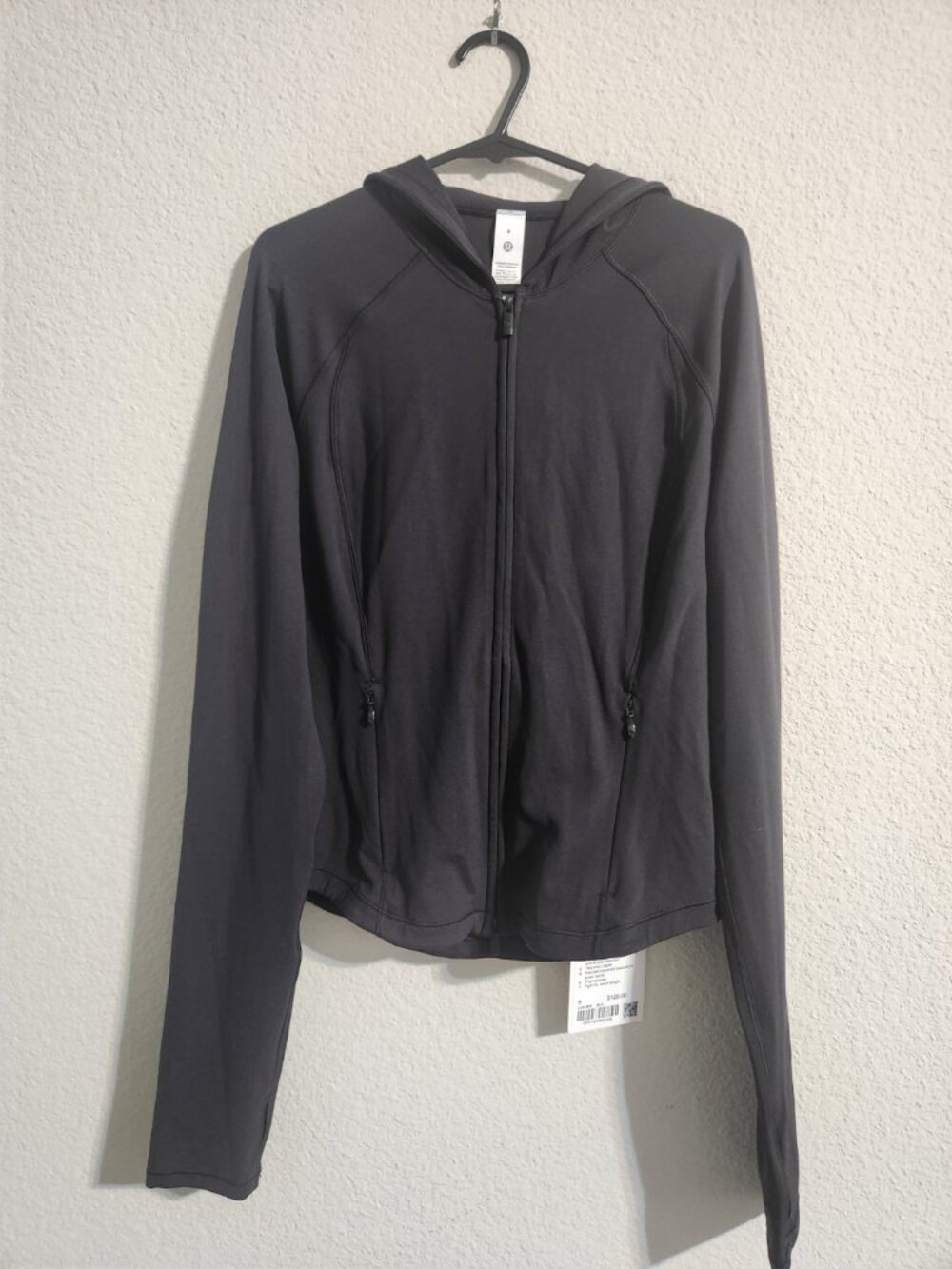 Lululemon NWT Women’s Wunder Train Full-Zip Jacket Black size 8
